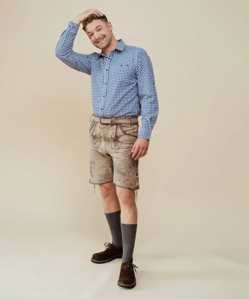 Antique Lederhosen Grey